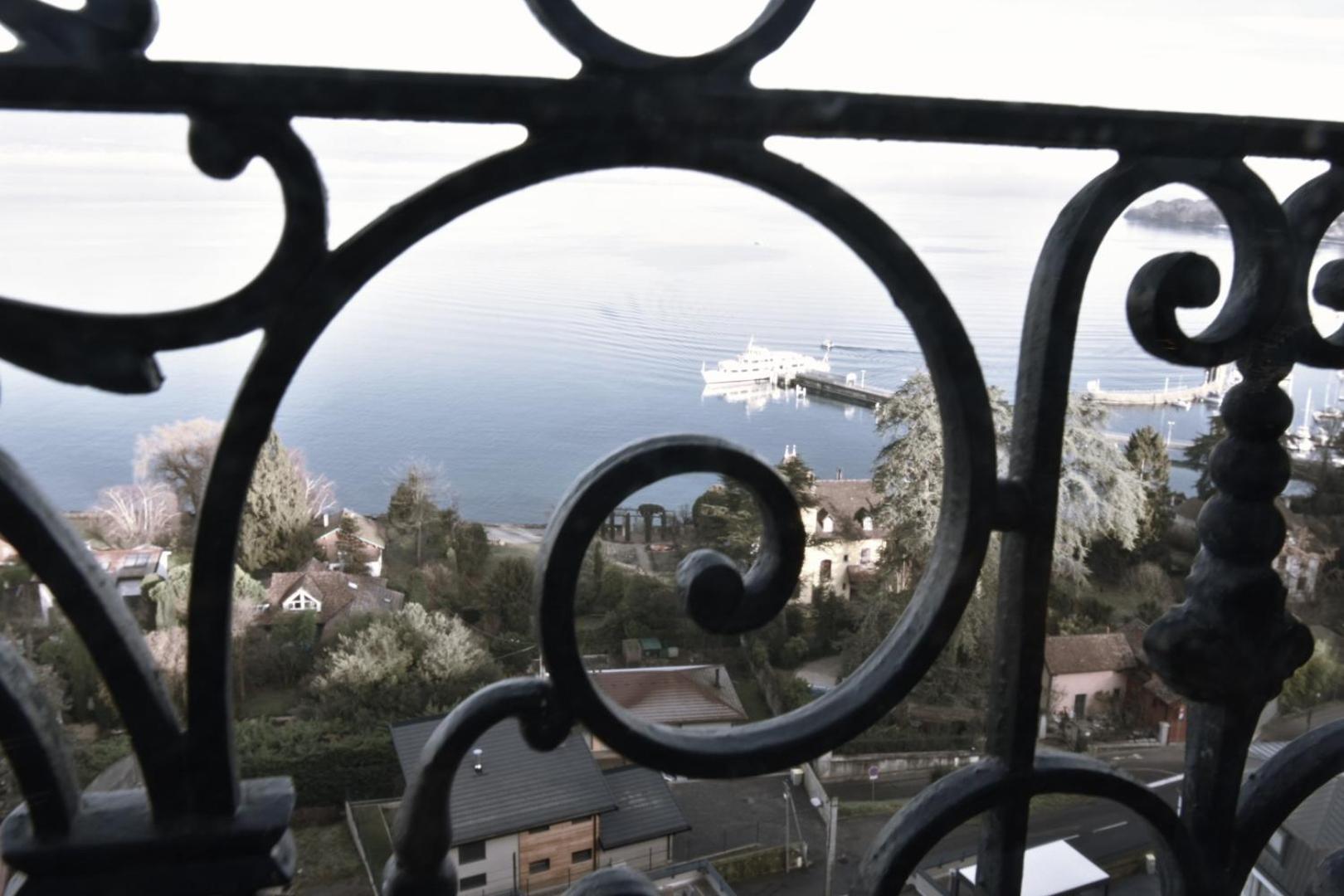 Appartement Avec Vue 180 Sur Le Lac Leman Thonon-les-Bains Extérieur photo